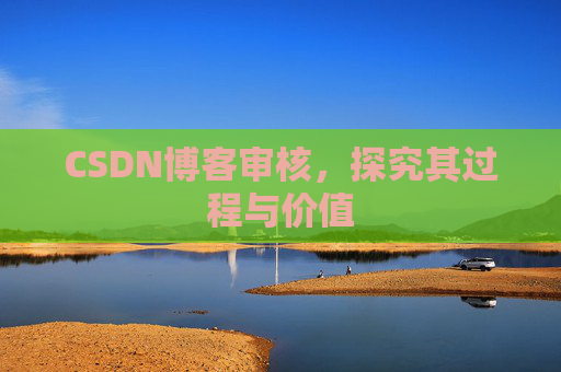 CSDN博客审核,探究其过程与价值